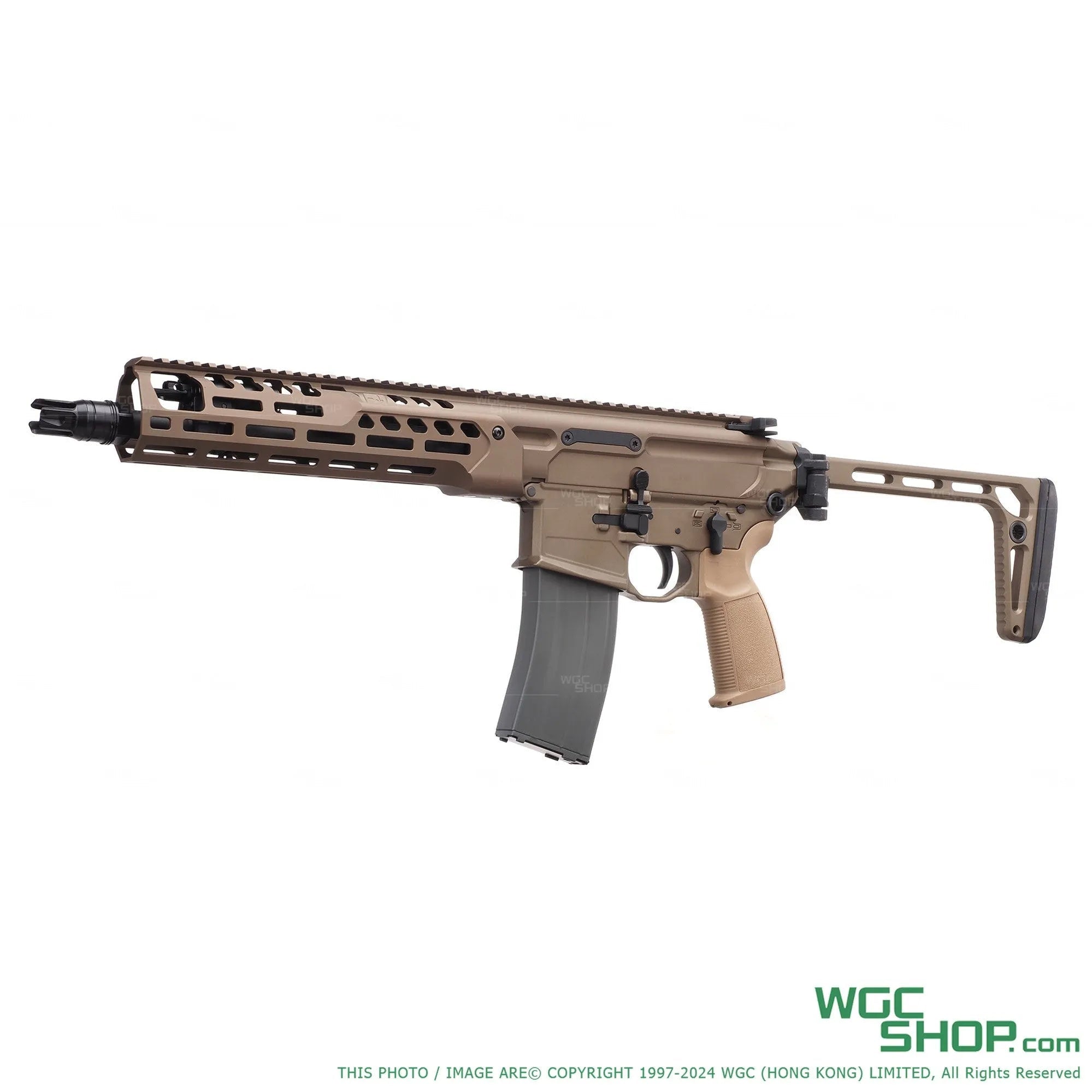 APFG S-007TN SPEAR LT 11.5 Inch SBR GBB Airsoft - TAN