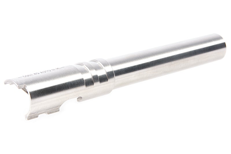 Guarder Stainless CNC Outer Barrel for Marui M45A1 GBB Pistol (Silver)