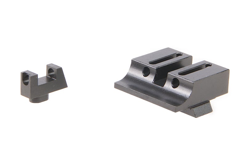 Pro-Amrs CNC Fiber Optic Steel Sight For Umarex/ VFC G17 Gen 3, G17 Gen 4, G19 Gen 3