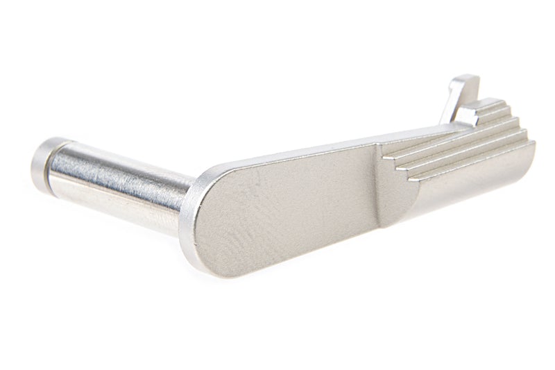 Guarder Stainless Slide Stop for Marui V10 GBB Pistol (Silver)