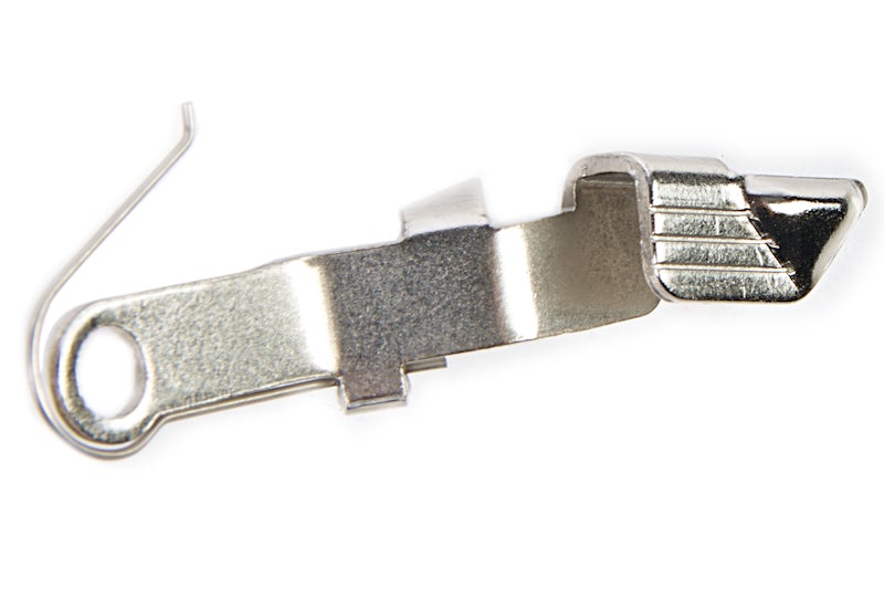 Guarder Extended Slide Stop for Marui Model 19 Gen 3/ 17 Gen 4 GBB Pistol (Silver)