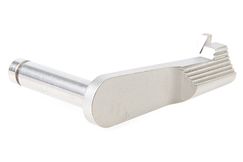Guarder Stainless Slide Stop for Marui MEU GBB Pistol (Silver)