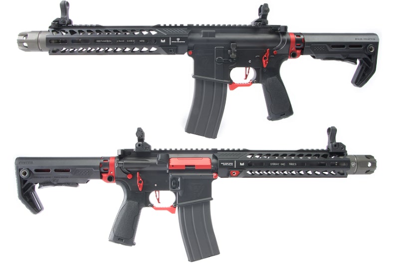 Strike Industries EMG 10" Tactical MWS GBB Rifle (Marui MWS Mag/ Cerakote Red)