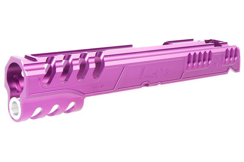 Airsoft Masterpiece Limcat 'SpeedCat' Standard Slide for Marui Hi-Capa/ 1911 GBB (Purple/ New Patter
