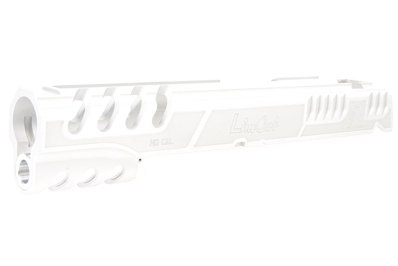 Airsoft Masterpiece Limcat 'SpeedCat' Standard Slide for Marui Hi-Capa/ 1911 GBB (Silver/ New Patter