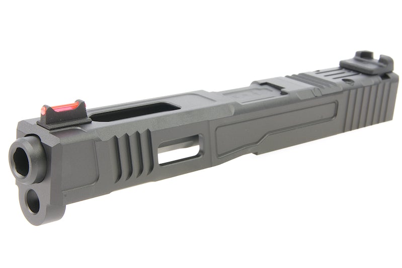 VFC CNC Aluminum FI MK2 Slide Kit for Umarex (VFC) G17 Gen3 (Fowler Industries Licensed/ Black Barre