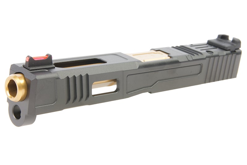 VFC CNC Aluminum FI MK2 Slide Kit for Umarex (VFC) G17 Gen3 (Fowler Industries Licensed/ Gold Barrel