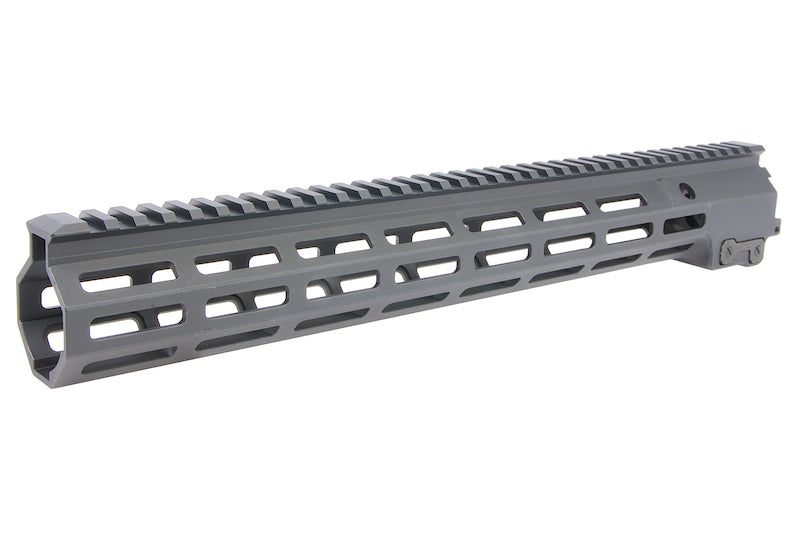 Z-Parts MK16 M LOK Rail for GHK M4 GBB Rifle (w/ Barrel Nut, 360mm)