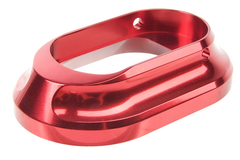 Airsoft Masterpiece Hugh Magwell for Aluminum Grip for Marui Hi-Capa GBB (Red)