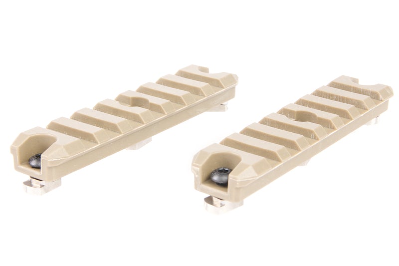 ARES Amoeba 3.5" Plastic M LOK Rail (2pcs / Dark Earth)