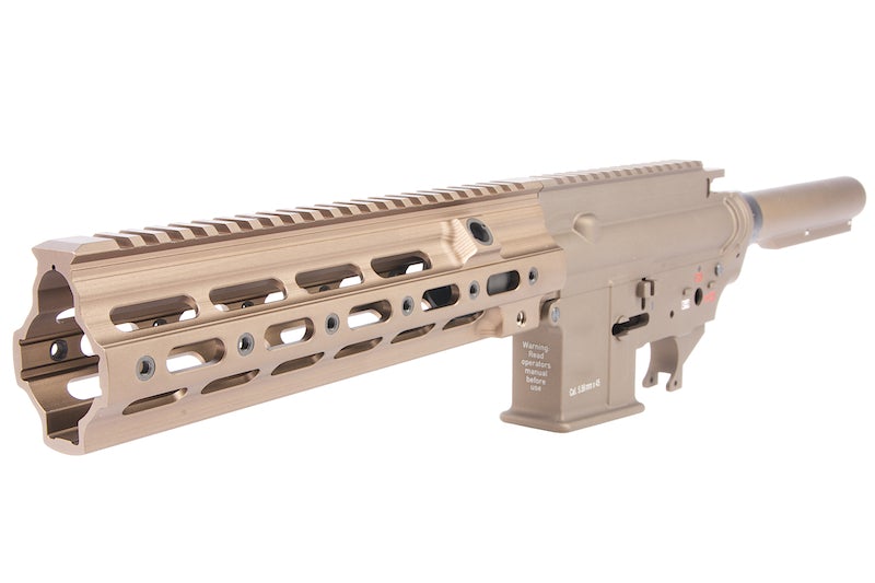 Angry Gun Aluminum 416CAG MWS Conversion Kit with Z-parts 10.5" SMR Rail (Dark Earth/ Cerakote)
