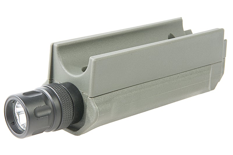 ARES STRIKER AS03 Handguard with Flashlight (Olive Drab)