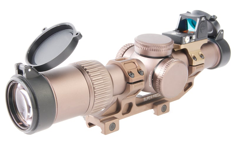 HOLY WARRIOR HWOCAG HD 1-6x 24 Airsoft Scope Deluxe Set (w/ RMR)