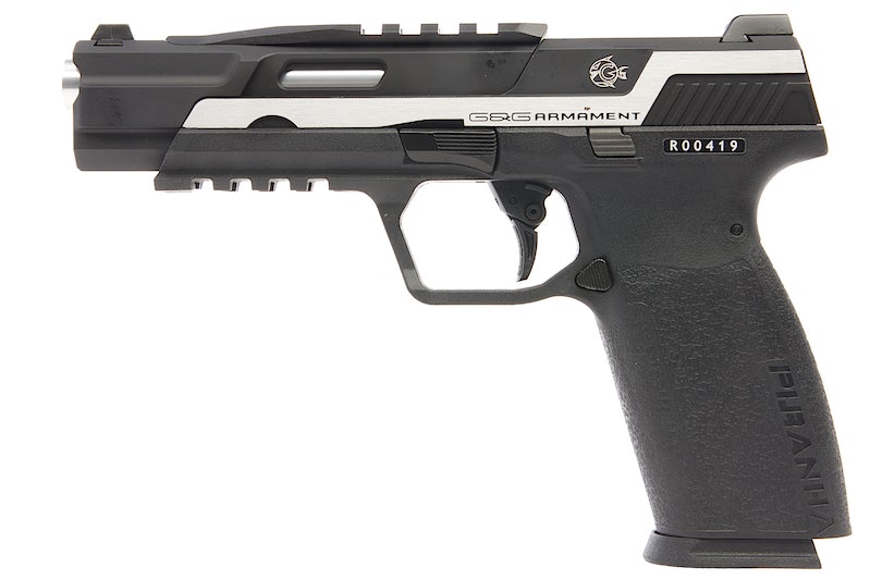 G&G Piranha TR GBB Pistol  (Silver)