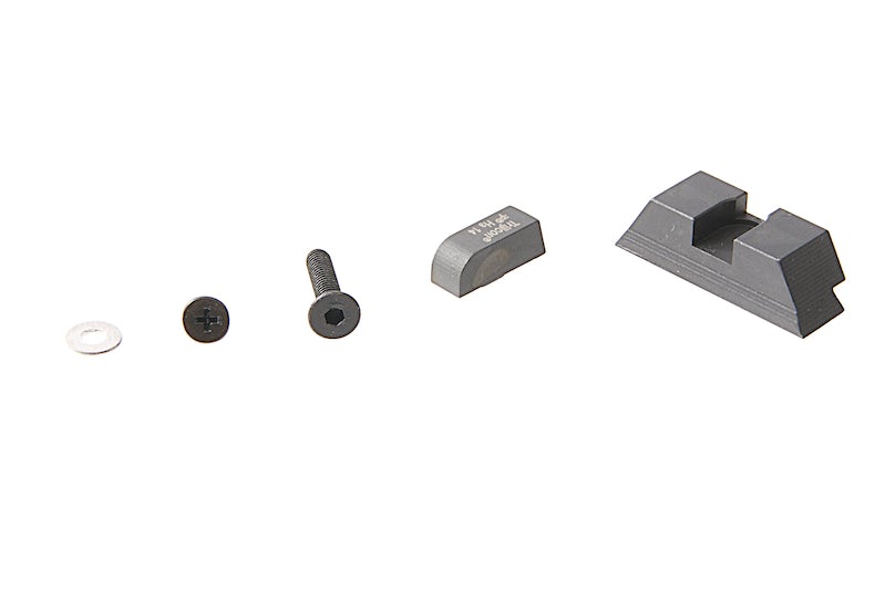 Pro-Arms CNC Tritium Steel Sight for Umarex/ VFC G17 Gen 3/ Gen 4/ G19 Gen 3 Gas Airsoft Pistol