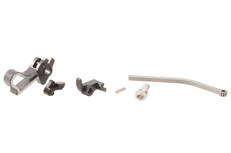 Airsoft Masterpiece CNC Steel Hammer & Sear Set for Marui Hi-Capa Combat Master GBB (2-Tone)