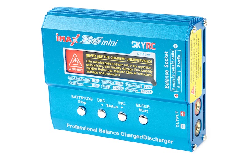 SKYRC iMAX B6 Mini Professional Balance Charger with 15V 4A AC Adaptor (EU Plug)