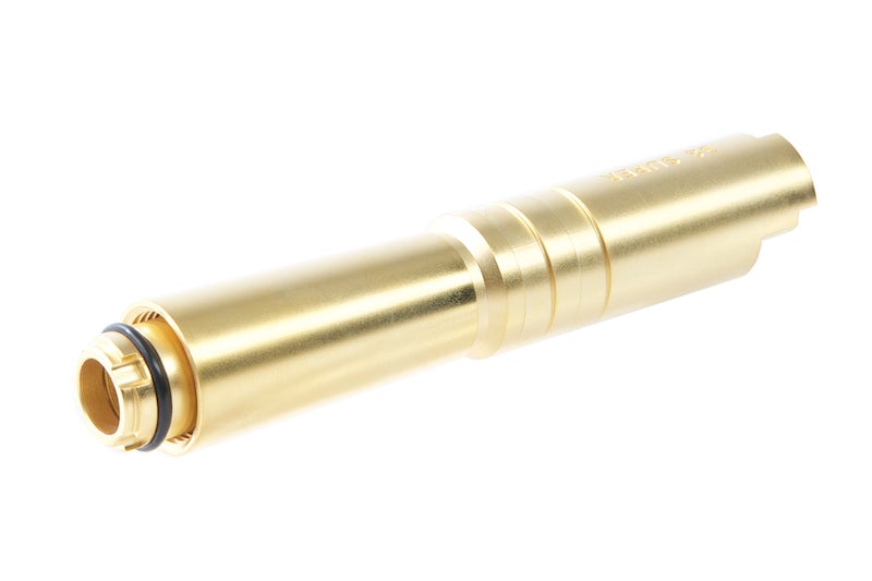 Airsoft Masterpiece .38 Super Fix Outer Barrel for Compensator for Marui Hi-Capa 4.3 GBB Pistol (Gol