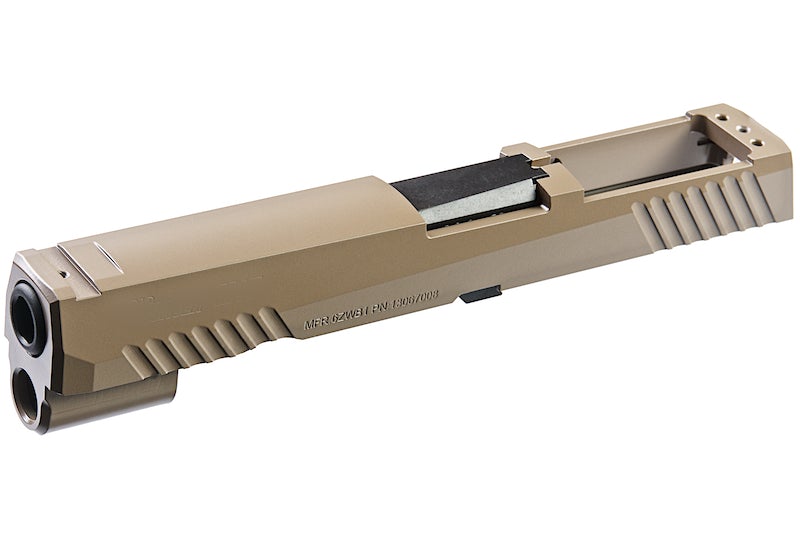 Bomber CNC Steel P320 M17 Slide Set for SIG AIR / VFC M17 GBB (Cerakote Elite Coyote)