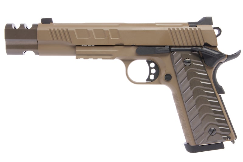 KJ Works KP-16 GBB Pistol (CO2 Ver./ Dark Earth)
