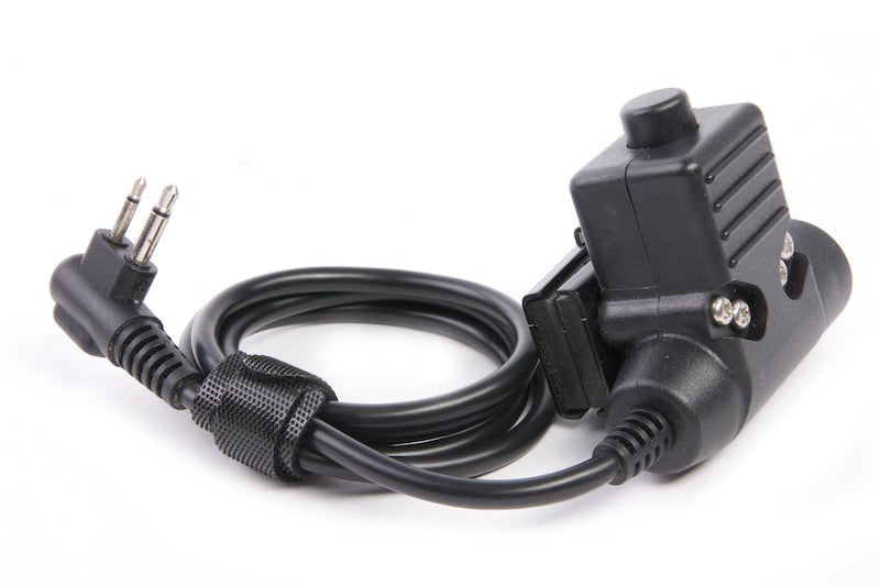 Roger Tech 406 PTT for EVO406-C / EVO406-UE (AUX to Raido Port/ Motorola 2 Pin Ver.)