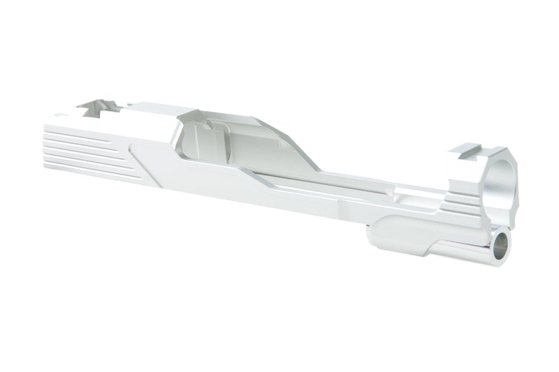 EDGE Custom 'MEGA' Standard Slide for Marui Hi-Capa / 1911 GBB (Silver)