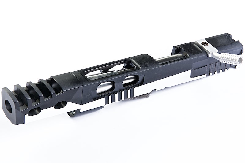 Gunsmith Bros Ultra Cut Open Upper Slide Set for Marui Hi-Capa GBB (2-Tone)