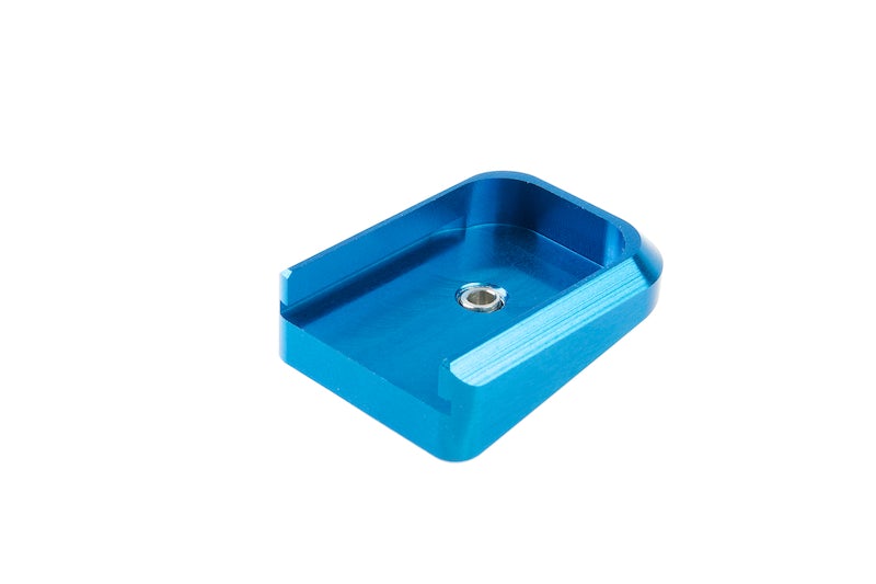 Airsoft Masterpiece Aluminum Magazine Base For Marui Hi-Capa 5.1 GBB (Blue)