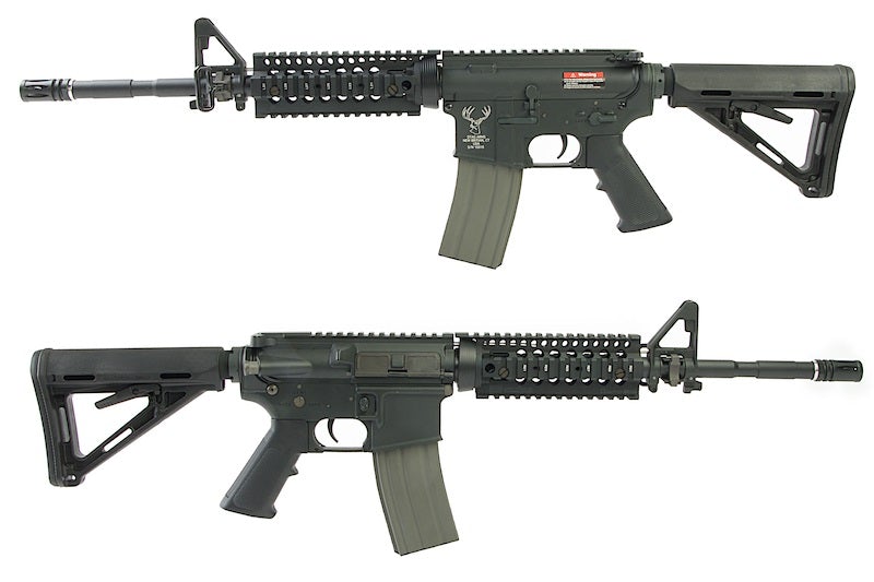 EA Custom STAG M4 Airsoft AEG Rifle w/ PTS MOE Stock