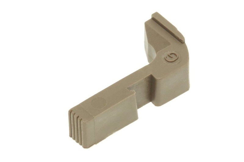 Guarder Standard Magazine Release for Marui / KJ Works G Series GBB Pistol (Dark Earth)