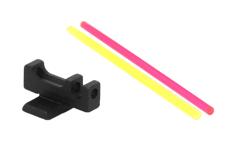 Airsoft Masterpiece Steel Fiber Front Sight for Marui Hi-Capa / 1911 GBB (Brazo Micro Dot Style)