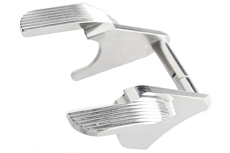 Airsoft Masterpiece Steel Thumb Safeties (SV ver.2/ Silver)