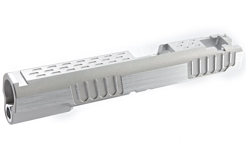 Airsoft Masterpiece Custom ver.17 Standard Slide for Marui Hi-Capa / 1911 GBB (Silver)