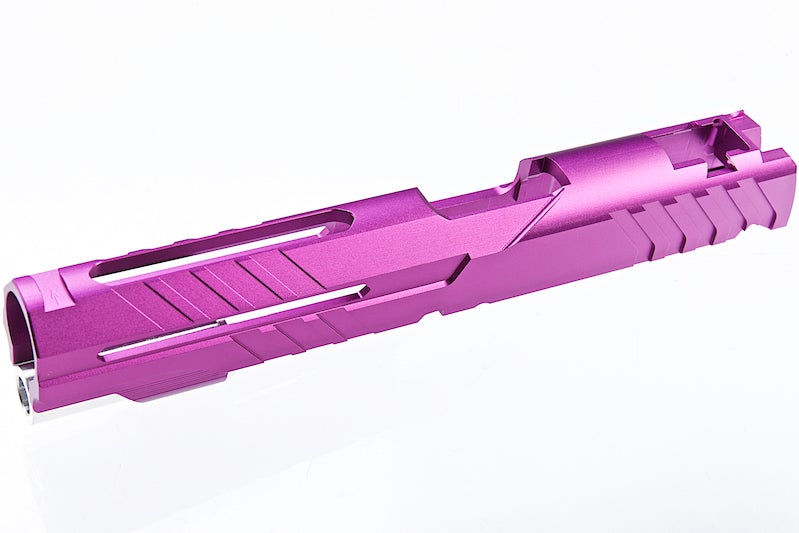 Airsoft Masterpiece Custom 'Alpha' Standard Slide for Marui Hi-Capa / 1911 GBB (Purple)