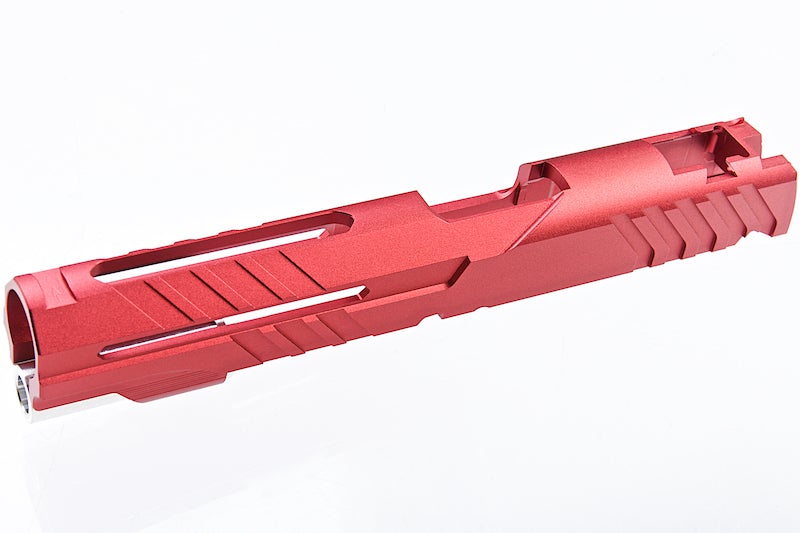 Airsoft Masterpiece Custom 'Alpha' Standard Slide for Marui Hi-Capa / 1911 GBB (Red)