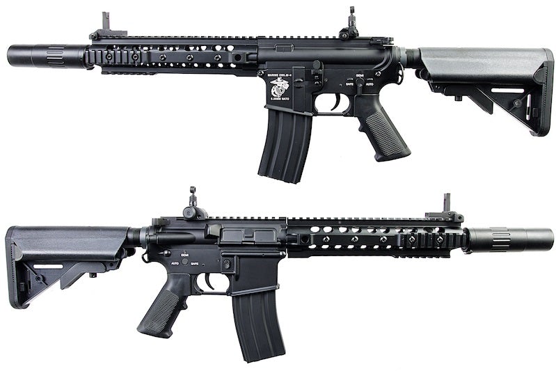E&C EC317 Full Metal KAC SR16-E3 URX3 10 inch AEG Rifle