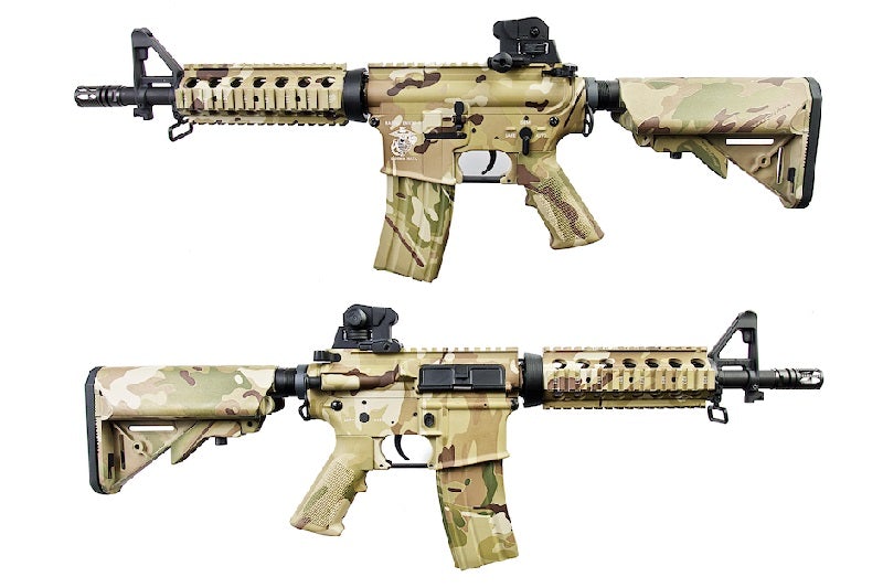 E&C EC302 Full Metal M4 CQB AEG Rifle (Multicam)