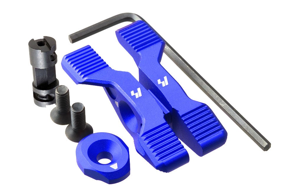 Strike Industries Aluminum 6061-T6 Selector Switch for M4 GBB Rifle (Blue)