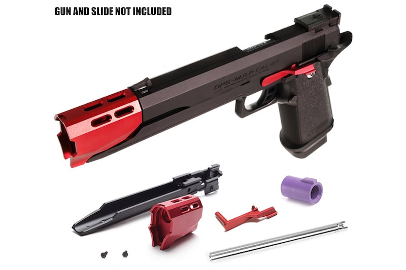 Nine ball Crimson Custom Four Piece Set for Tokyo Marui Hi-Capa 5.1 GBB Pistol