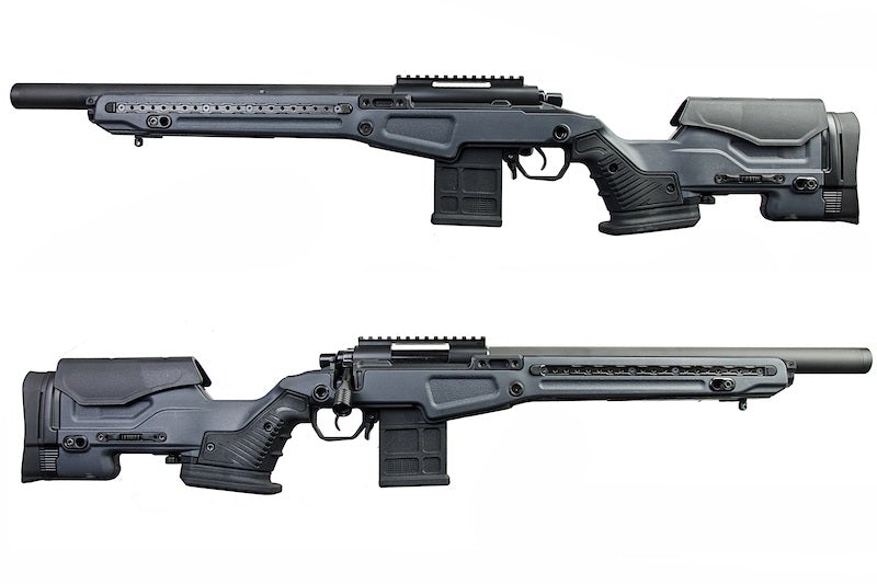 Action Army AAC T10 Shorty Spring Airsoft Rifle (Grey)