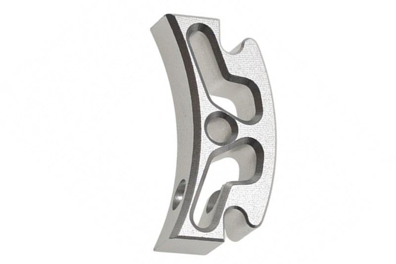 COWCOW Technology Module Trigger Shoe B for TM Hi-Capa & 1911 GBB Pistol (Silver)