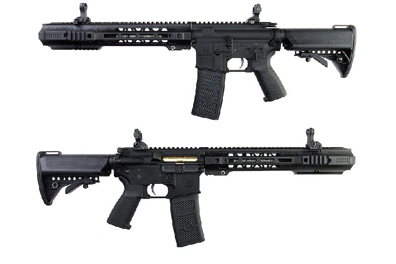 EMG (G&P) Salient Arms Licensed GRY AR15 (M4) Gen. 2 SBR AEG Rifle (Crane Stock)