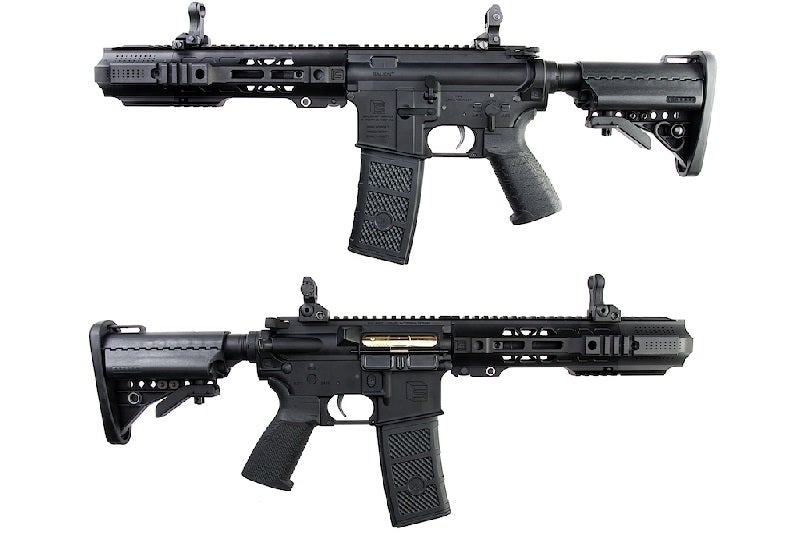 EMG (G&P) Salient Arms Licensed GRY AR15 (M4) Gen. 2 CQB AEG Rifle (Stubby Stock)
