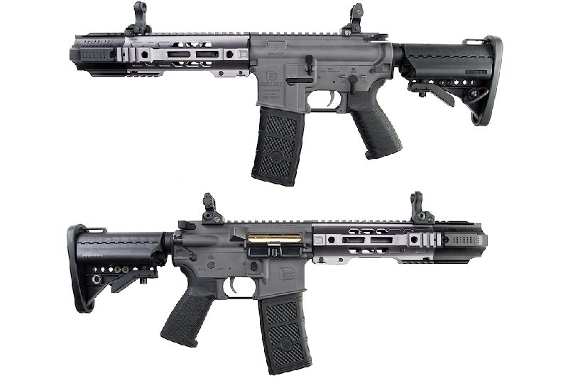 EMG (G&P) Salient Arms Licensed GRY AR15 (M4) Gen. 2 CQB AEG Rifle (Stubby Stock/ Gray)