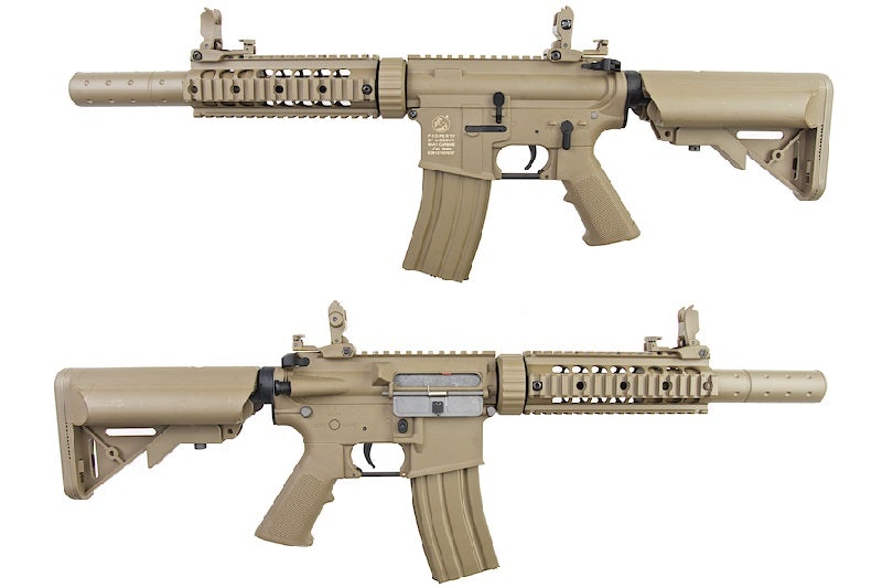 Cybergun Colt M4 Silent OPS AEG Rifle (Tan)