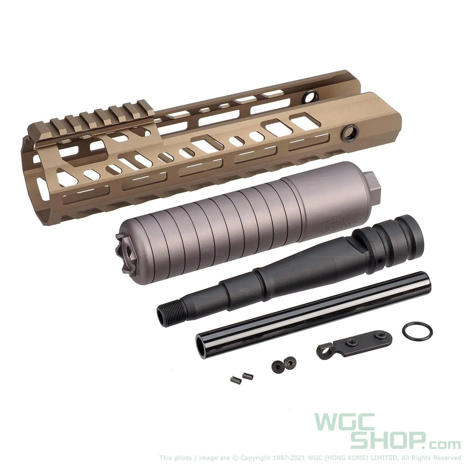AIRSOFT ARTISAN 10 inch SUR300 Style Handguard Set for Cybergun MCX Legacy - DDC