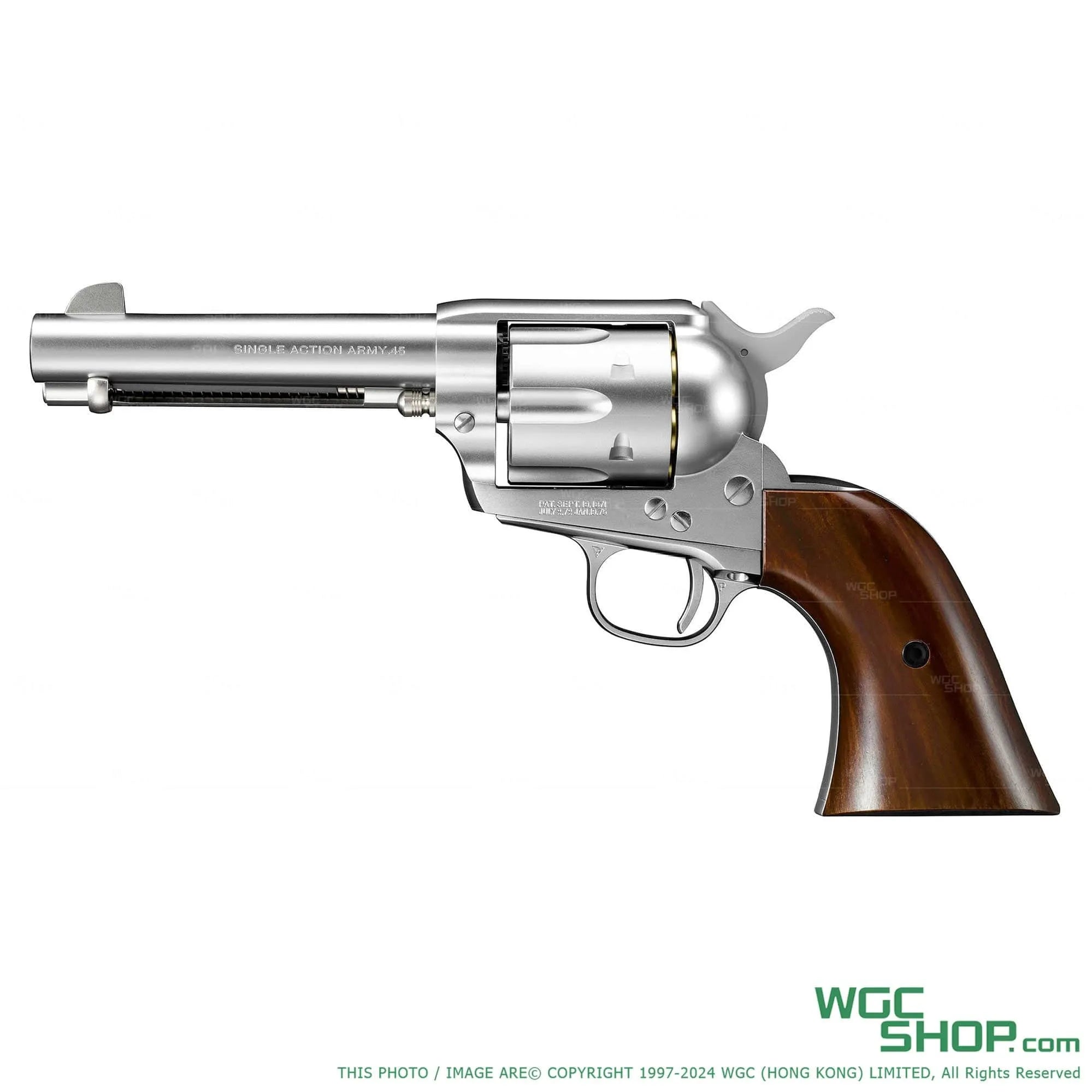 TOKYO MARUI SAA.45 Civilian 4 3/4 inch Air Airsoft - Silver ( Air Revolver Pro )