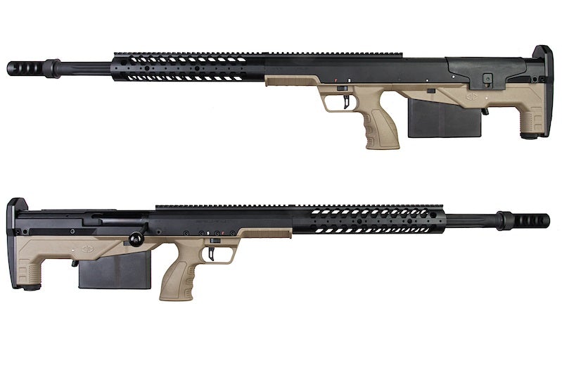 Silverback HTI .50 BMG Rifle (Pull Bolt, Bk / FDE)
