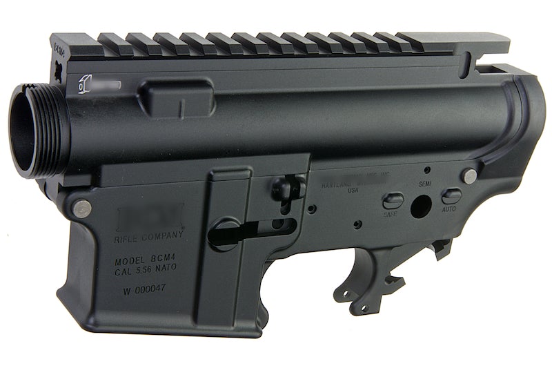 Alpha Parts BCM Style Aluminium Receiver Set for Systema PTW M4 Rifle