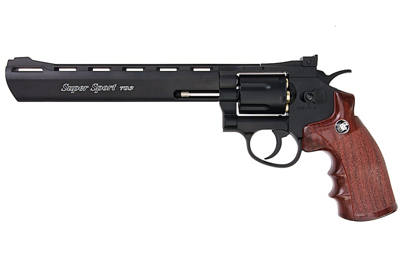Gun Heaven (WinGun) 703 8 inch 6mm Co2 Revolver (Brown Grip)